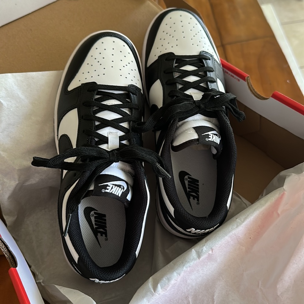 PANDA dunks low